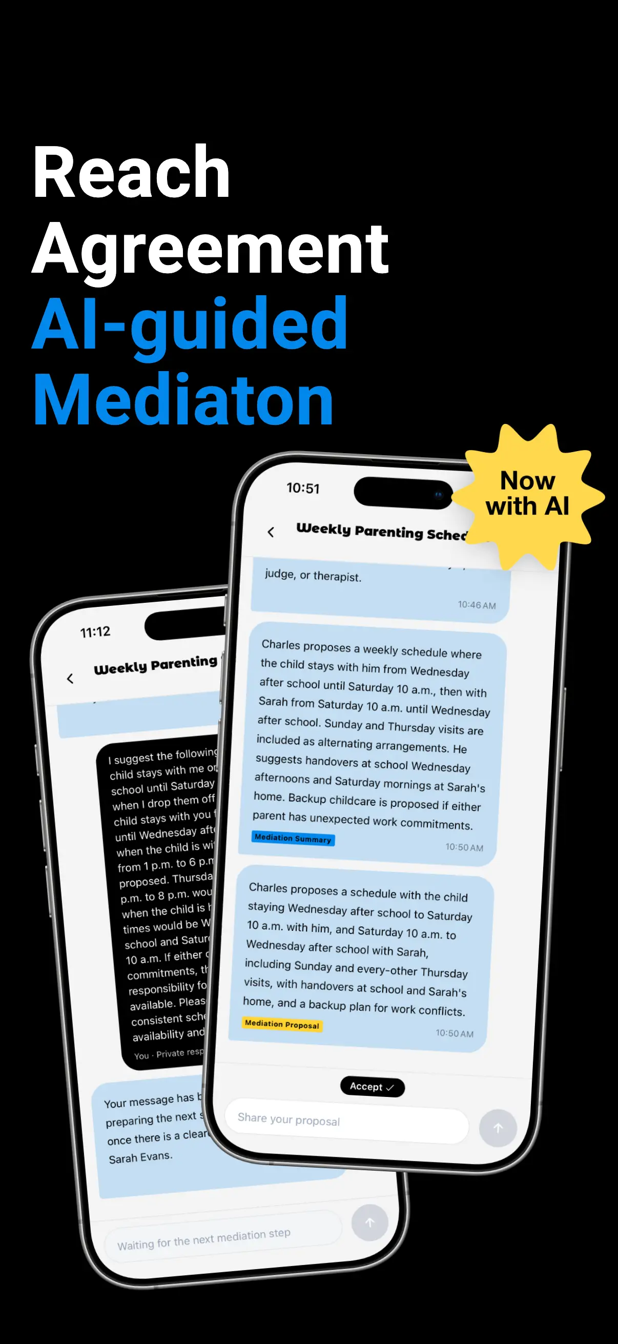 Feature image for finalized parenting agreements.